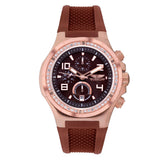 Bobroff Brown Rubber Watch -   -  Bobroff.
